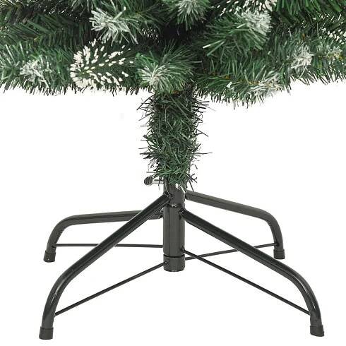 Umělý úzký vánoční stromek se stojanem 150 cm PVC - Vánoční stromky