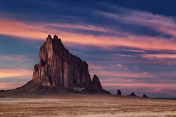 Shiprock, Nové Mexiko, Usa — Stock obrázek