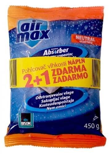 Bison Air Max - 450g SADA 2+1 ZDARMA náplň pohlcovače (odvlhčovač) vlhkosti neutral | Nářadí Profesional