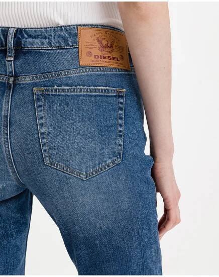 Diesel Modré dámské slim fit džíny Diesel D-Joy