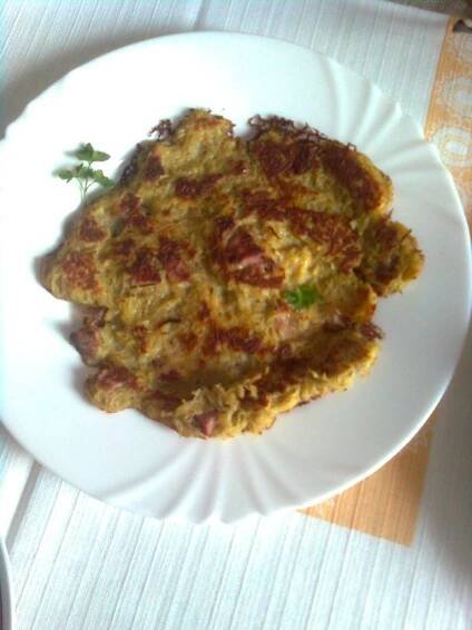 Recept: Bramborák plněný sýrem a debrecínkou | Tradičnírecepty.cz