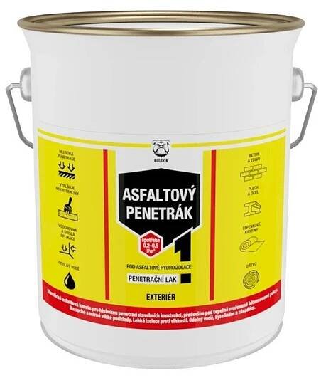 asfaltový penetrák BULDOG 5 kg