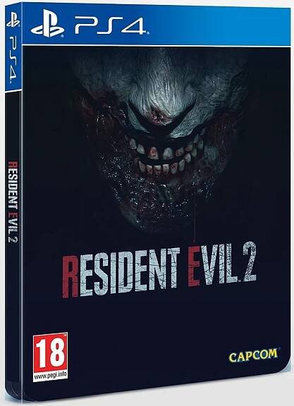 Resident Evil 2 Remake Steelbook Edition, PS4