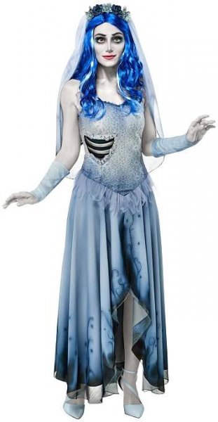 Corpse Bride Costume Dress for Women