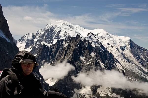 Glacier d'Argentière near Chamonix France - Special Background Study to this Painting by Prue Bishop (large images)
