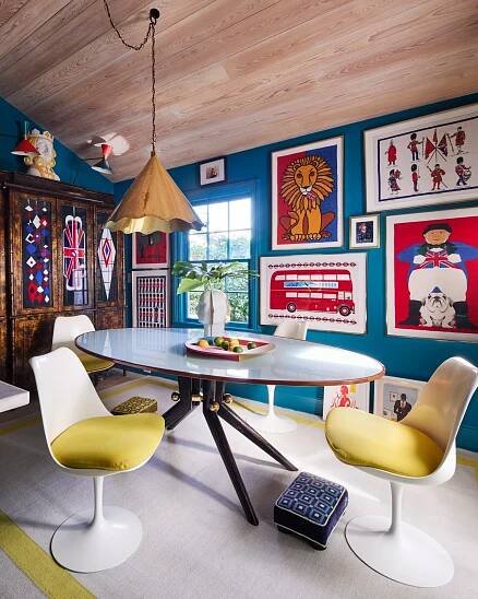 Jonathan Adler's Florida dining room