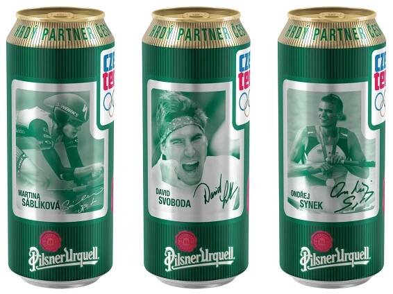 Pilsner Urquell uvedl edici olympijských plechovek : Marketing journal