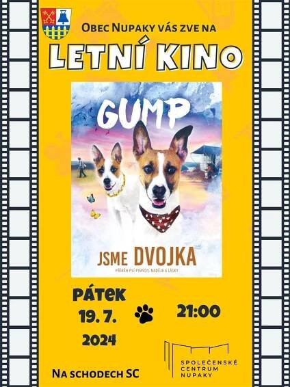 Plakát letní kino - Gump 2