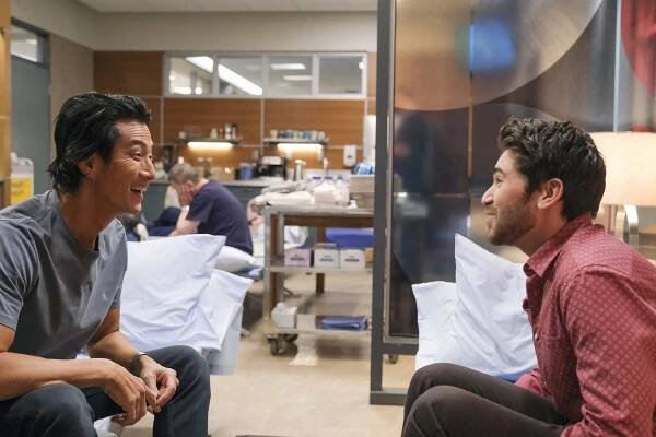 Will Yun Lee, Noah Galvin - Dobrý doktor - Společný oběd - Z natáčení