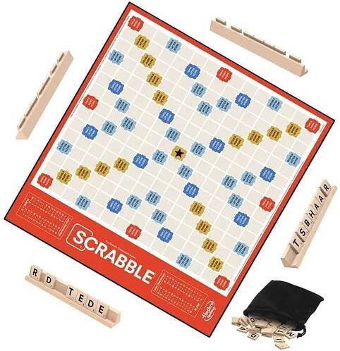Hasbro Gaming F42040000 Scrabble Board Game Instruction Manual