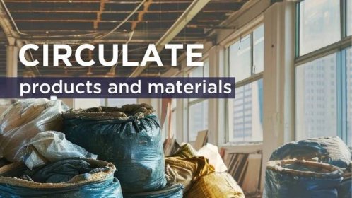 2. Circulate products and materials