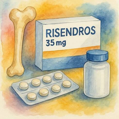 Lék Risendros – recenze na osteoporózu