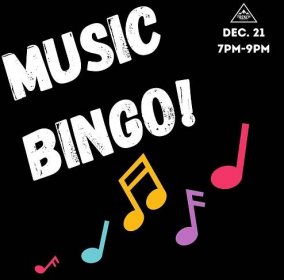 Join us for Music Bingo on Thursday from 7-9pm! Our host will lead you through two genres, and hand out Trench gift cards along the way!

Send an email to info@trenchbrew.ca to book your table