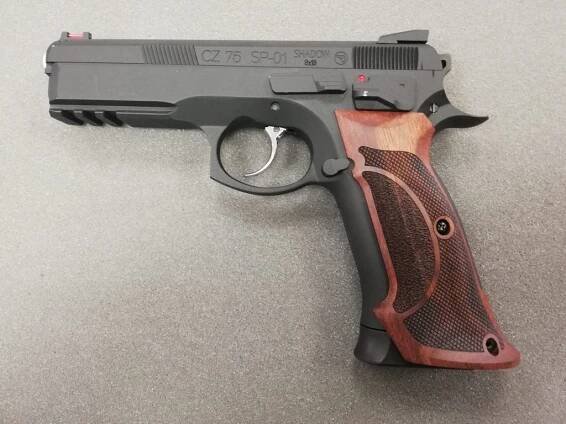 Střenky KSD CZ 75B/85B/SP-01 target rosewood 2