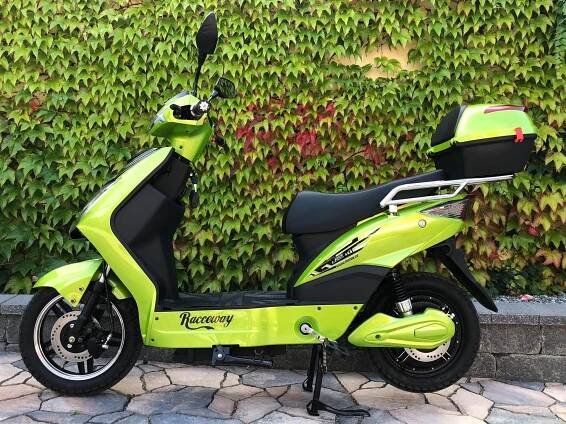 RACCEWAY E-FICHTL, sv.zelený-metalický s batériou 20Ah | Motoshop.sk