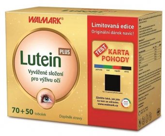 Walmark Lutein Plus 20 mg 70 + 50 tobolek + dárek