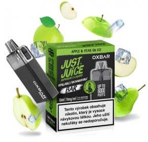 Just Juice Oxbar RRD - Apple & Pear On Ice (ledové jablko a hruška) 20mg