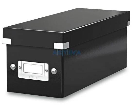 Leitz Click & Store - box na CD - čierny