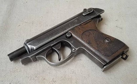 Pistole PPK Walther 7,65mm, DEKO Model, na číslech WH, SS, LW - Vojenské sběratelské předměty