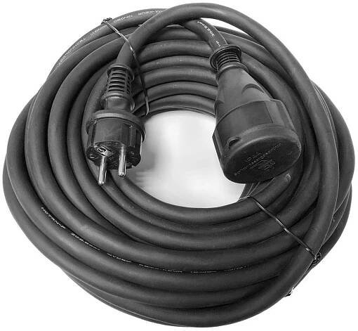 ROLL Průmyslový prodlužovací kabel, 15 m, černý | ACARA