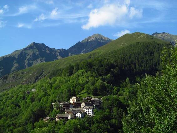 Rimella Piemont Bergwandern Trekking GTA