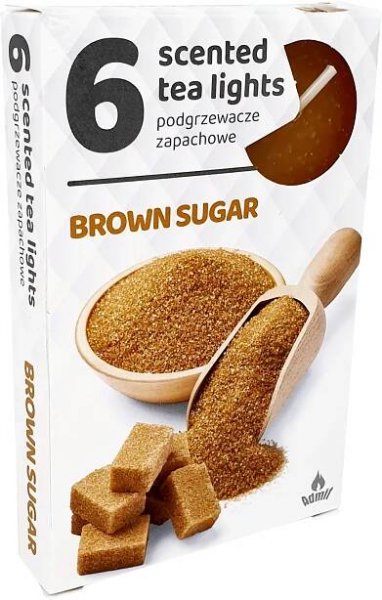 SVÍČKA ADMIT OHŘÍVAČ HNĚDÝ cukr
