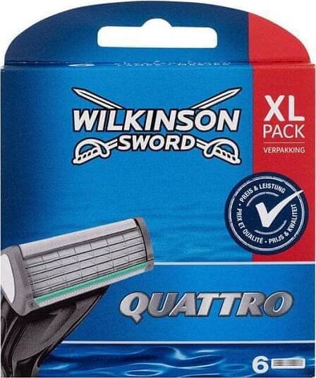Wilkinson Sword Quattro náhradní břity 6 ks od 147 Kč