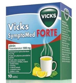 Vicks SymptoMed Complete FORTE citrón 10 sáčků