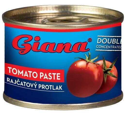 Giana Protlak rajčatový 10 x 70 g - Rajčata, Konzervovaná zelenina, Konzervované potraviny, hotová jídla, směsi, Trvanlivé