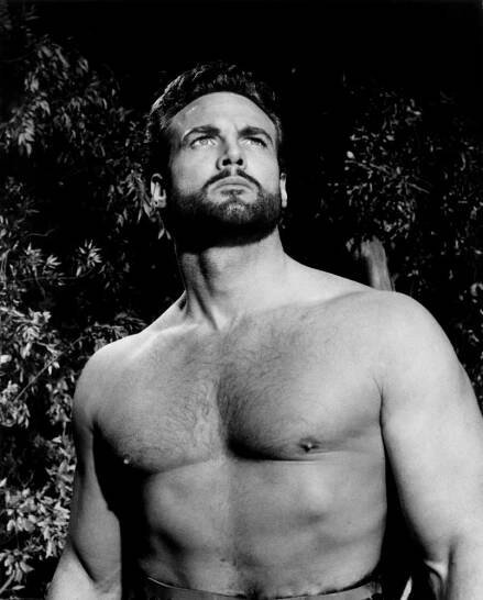 GOLIATH AND THE BARBARIANS, (aka IL TERRORE DEI BARBARI) Steve Reeves, 1959
