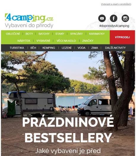 _ Prázdninové bestsellery - nejoblíbenější produkty v nabídce
