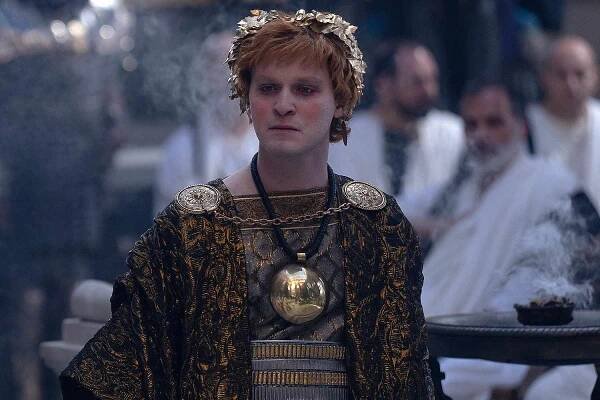 Fred Hechinger plays Emperor Caracalla in Gladiator II