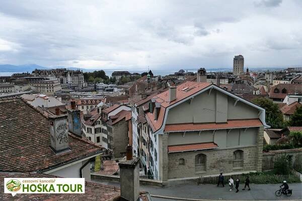 Centrum města Lausanne