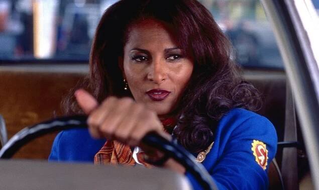 JACKIE BROWN, Pam Grier, 1997. (c) Miramax Films/ Courtesy: Everett Collection.