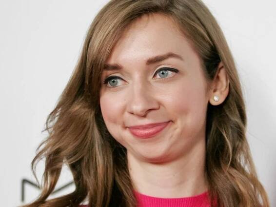 Lauren Lapkus brightens her blue sofa with an unexpected, joyful accessory – and it's hiding on Wayfair for...