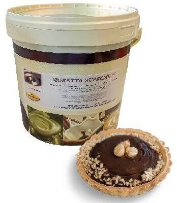 Krém čokoládovooříškový Supreme (palm free) 12 kg/kbelík