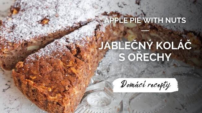 Jablečný koláč s ořechy: Pečení na neděli