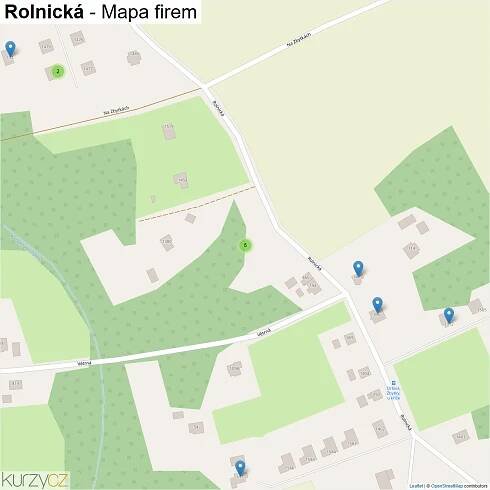 Rolnická - mapy | Kurzy.cz
