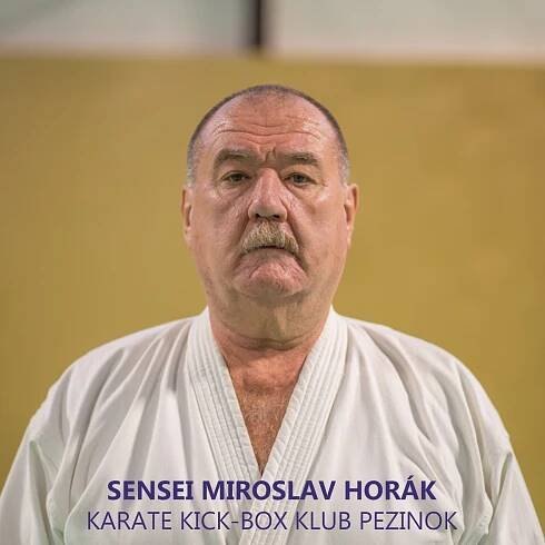 Jubilant Miroslav HORÁK (60) - Slovenská federácia karate a bojových umení