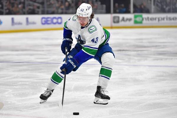 NHL: Vancouver Canucks at Los Angeles Kings