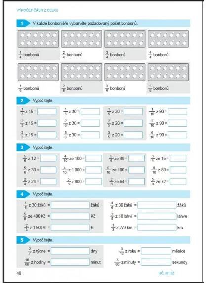 Matýskova matematika pro 4.r. ZŠ - 2.díl Pracovní sešit - Miloš Novotný, František Novák - UčebniceMapy.cz