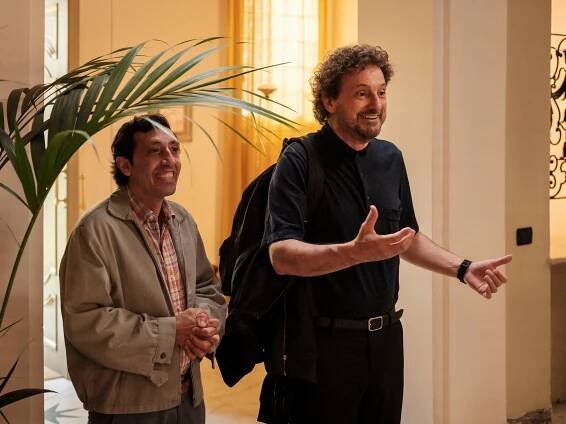 Marcello Fonte, Leonardo Pieraccioni - Il sesso degli angeli - Z filmu