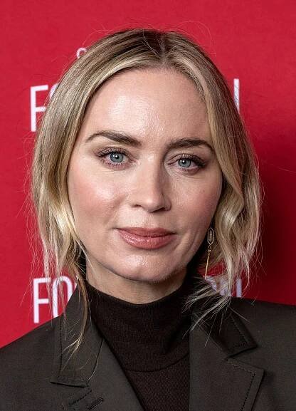 Emily Blunt attends the SAG-AFTRA Foundation Conversations Career Retrospective With Emily Blunt event at the SAG-AFTRA Foundation Screening Room on December 13, 2023 in Los Angeles, California