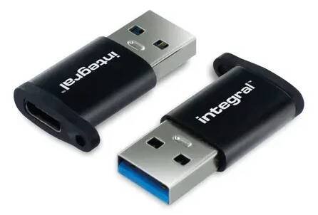 2-PACK USB C TO USB A 3.0 CONVERTER ADAPTER