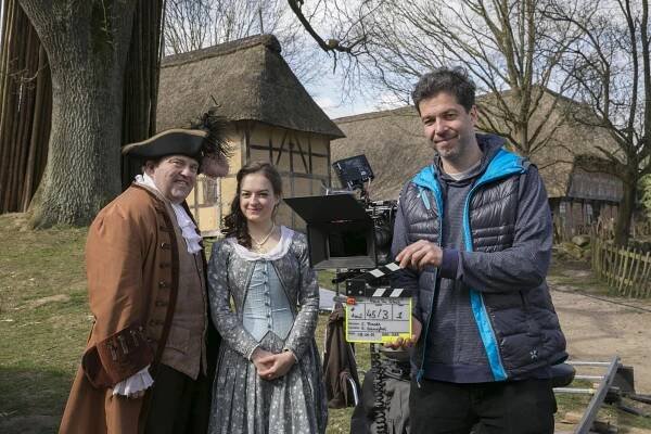 Gustav Peter Wöhler, Michelle Barthel, Christian Theede - Jak Honza ke štěstí přišel - Z natáčení