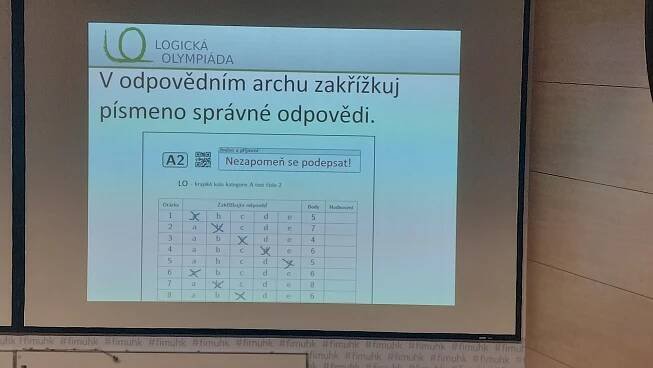 Logická olympiáda 2023 | Základní škola Komenského, Trutnov