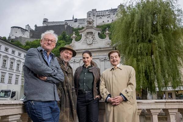 Die Toten von Salzburg - Süßes Gift. Erhard Riedlsperger, Michael Fitz, Fanny Krausz, Erwin Steinhauer