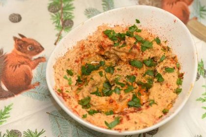 Fazolový hummus s pečenou mrkví | Jíme Jinak
