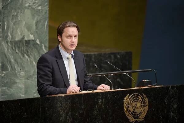 Remarks by Mr. Yuri Vitrenko, Chargé d’affaires of Ukraine, at the informal consultations on the declaration on the “Commemoration of the seventy-fifth anniversary of the United Nations”