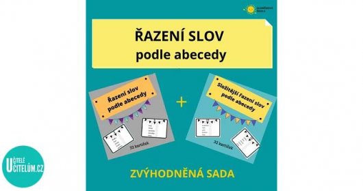 ŘAZENÍ SLOV PODLE ABECEDY - procvičování - Český jazyk | UčiteléUčitelům.cz
